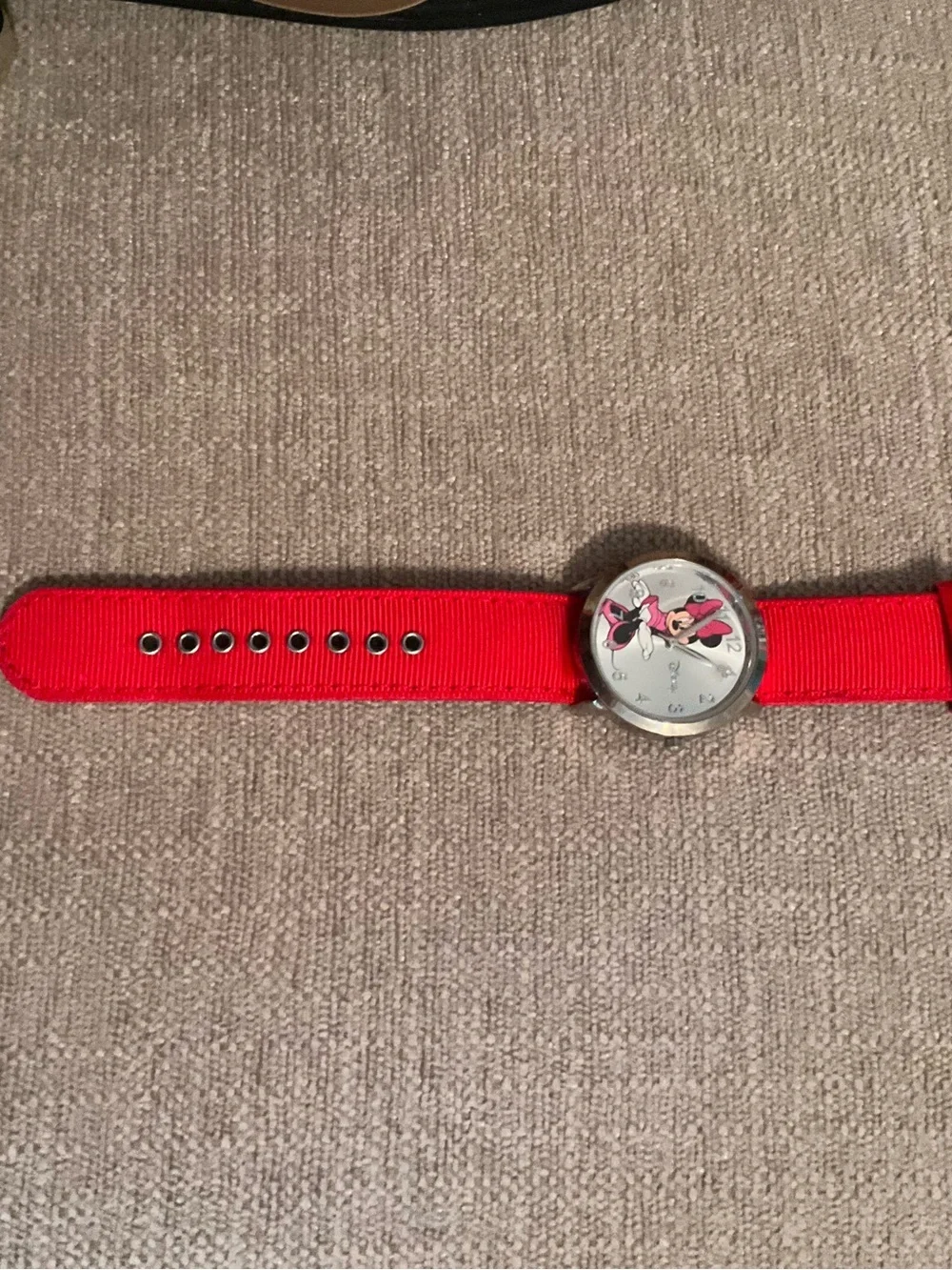 Disney Minnie Mouse Red and Pink Children's Watch